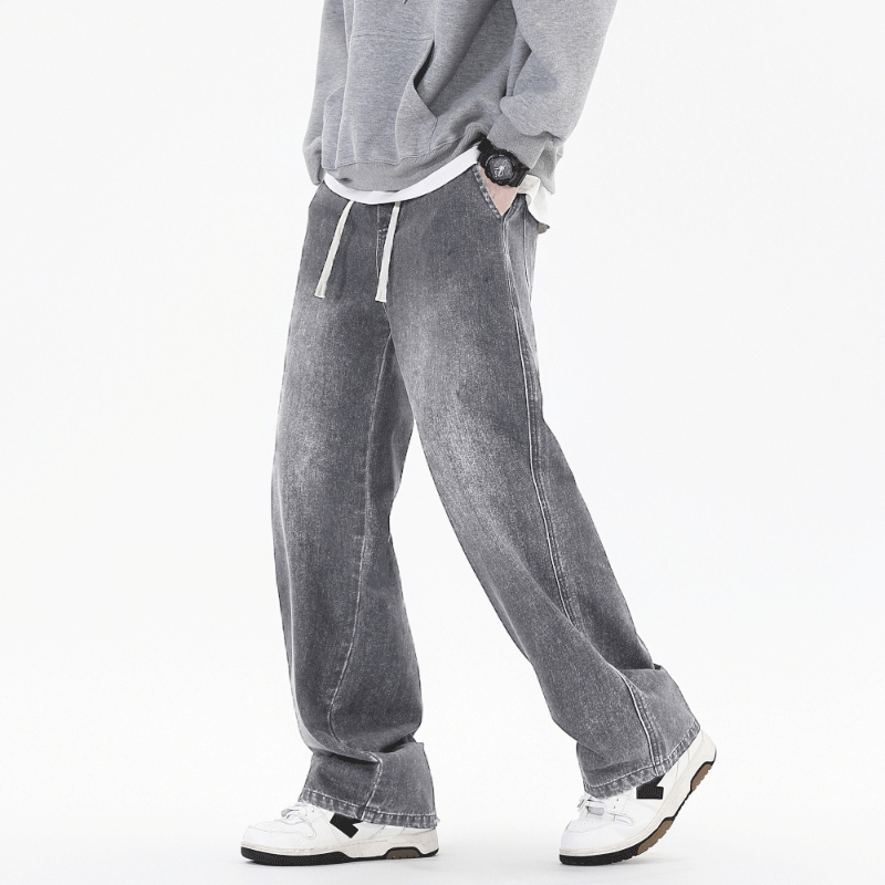 Streetwear Brand Jeans - İlkbahar Sonbahar Yeni Streetwear Gevşek Kot