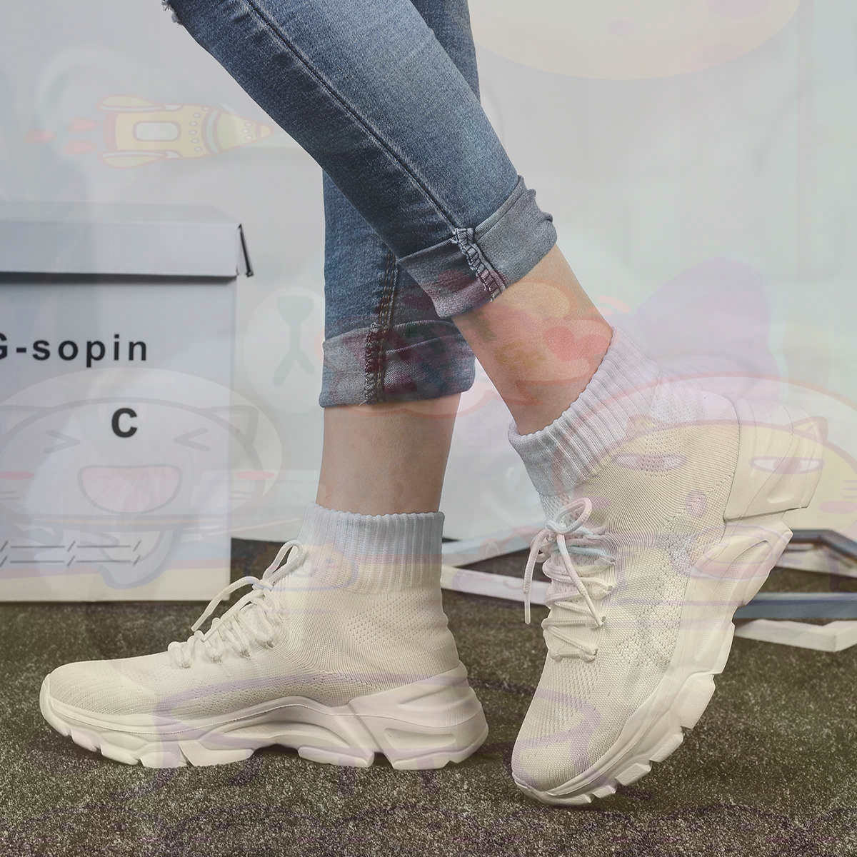 Streetwear Brand Name - Yüksekliği Artırır Sümer Basketbol Basketbol kadın