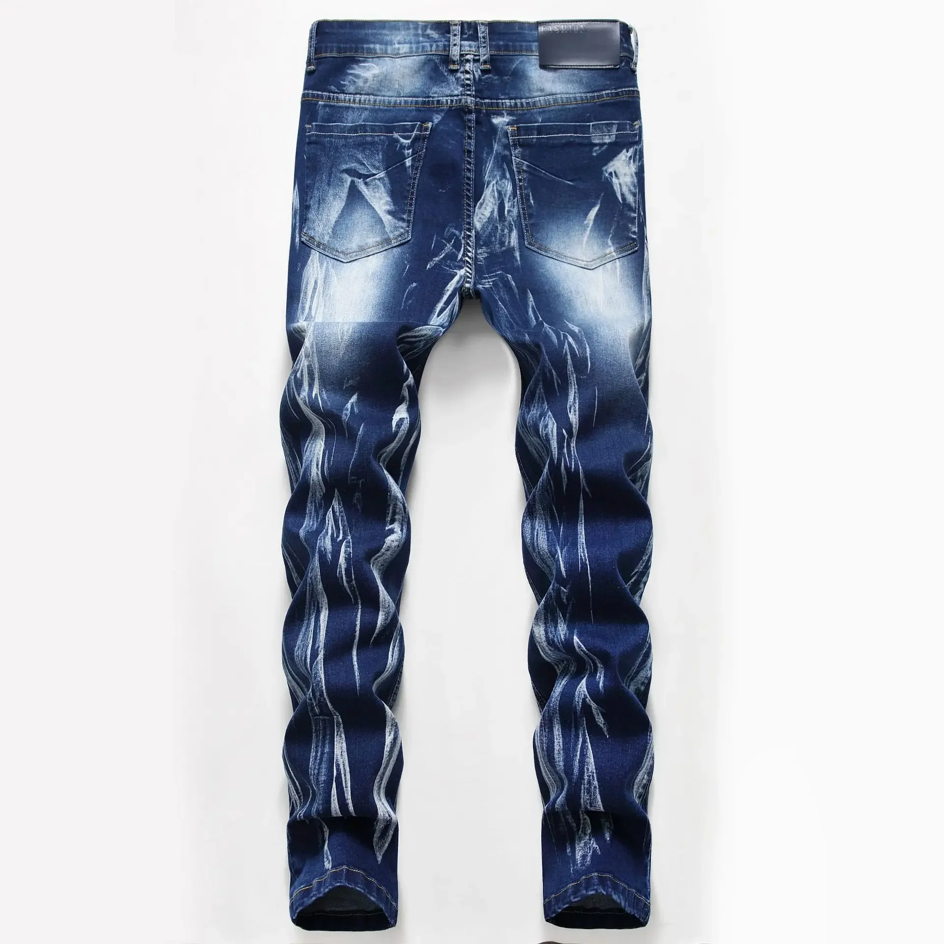Moda Baskı erkek Esneklik Ince - Streetwear Brand Jeans incelemesi ve fiyatı